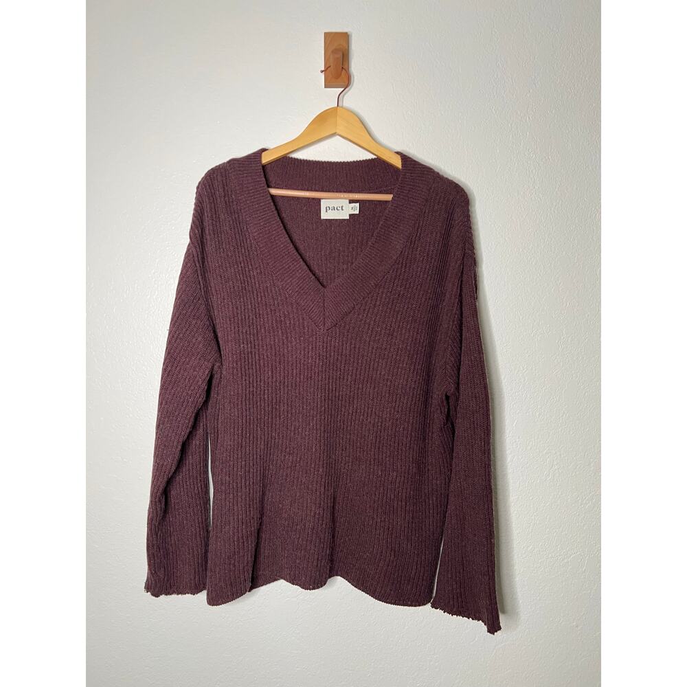 Pact Women's Sweater in Purple